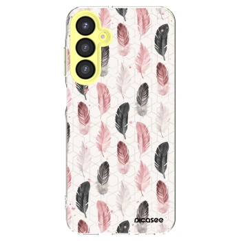 Picasee Samsung Galaxy A25 A256B 5G Hülle - Transparentes Silikon - Feder 2