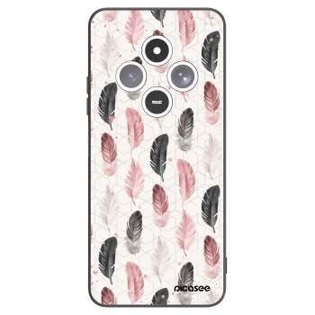 Picasee Xiaomi Redmi 14C Hülle - Schwarzes Silikon - Feder 2