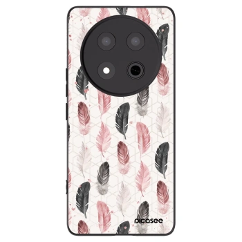 Picasee Honor Magic7 Lite 5G Hülle - Schwarzes Silikon - Feder 2