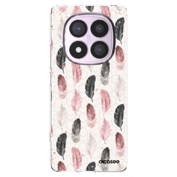 Picasee Xiaomi Redmi Note 14 Pro 4G Hülle - Transparentes Silikon - Feder 2