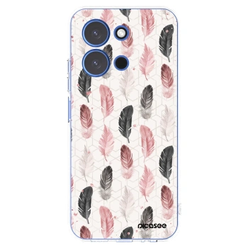 Picasee Xiaomi Redmi 15C 4G Hülle - Transparentes Silikon - Feder 2
