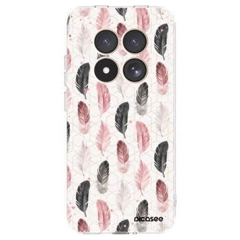 Picasee Xiaomi Redmi Note 15 Pro 4G Hülle - Transparentes Silikon - Feder 2