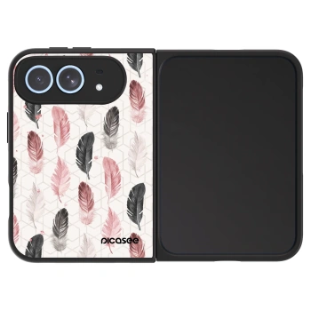 Hülle für Apple iPhone Duo - Feder 2