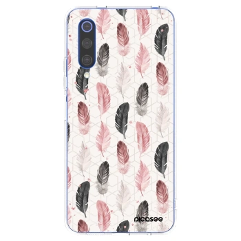 Picasee Xiaomi Mi 9 SE Hülle - Transparentes Silikon - Feder 2