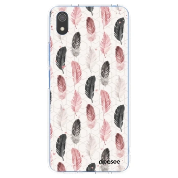 Picasee Xiaomi Redmi 7A Hülle - Transparentes Silikon - Feder 2