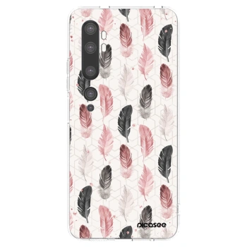 Picasee Xiaomi Mi Note 10 (Pro) Hülle - Transparentes Silikon - Feder 2