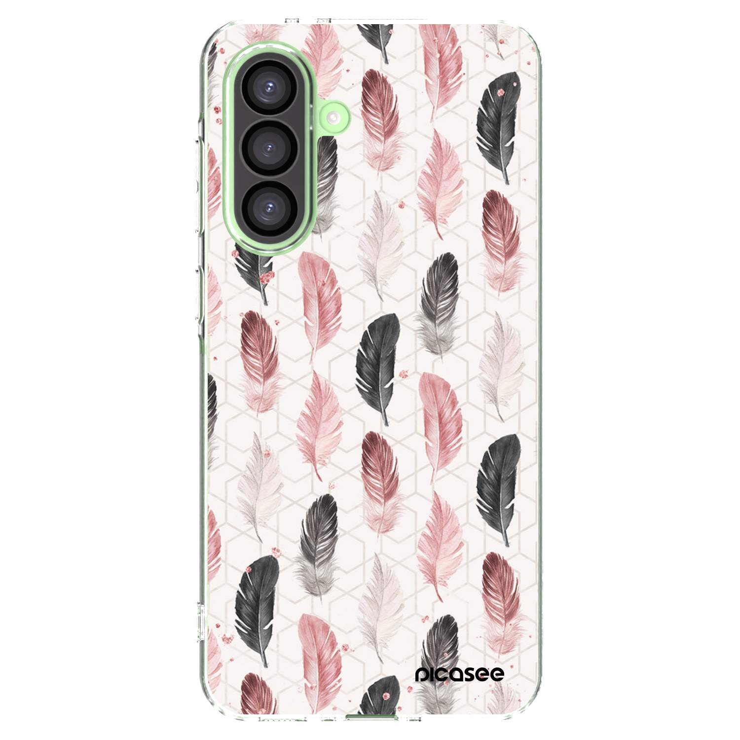 Picasee Samsung Galaxy A26 5G A266B Hülle - Transparentes Silikon - Feder 2