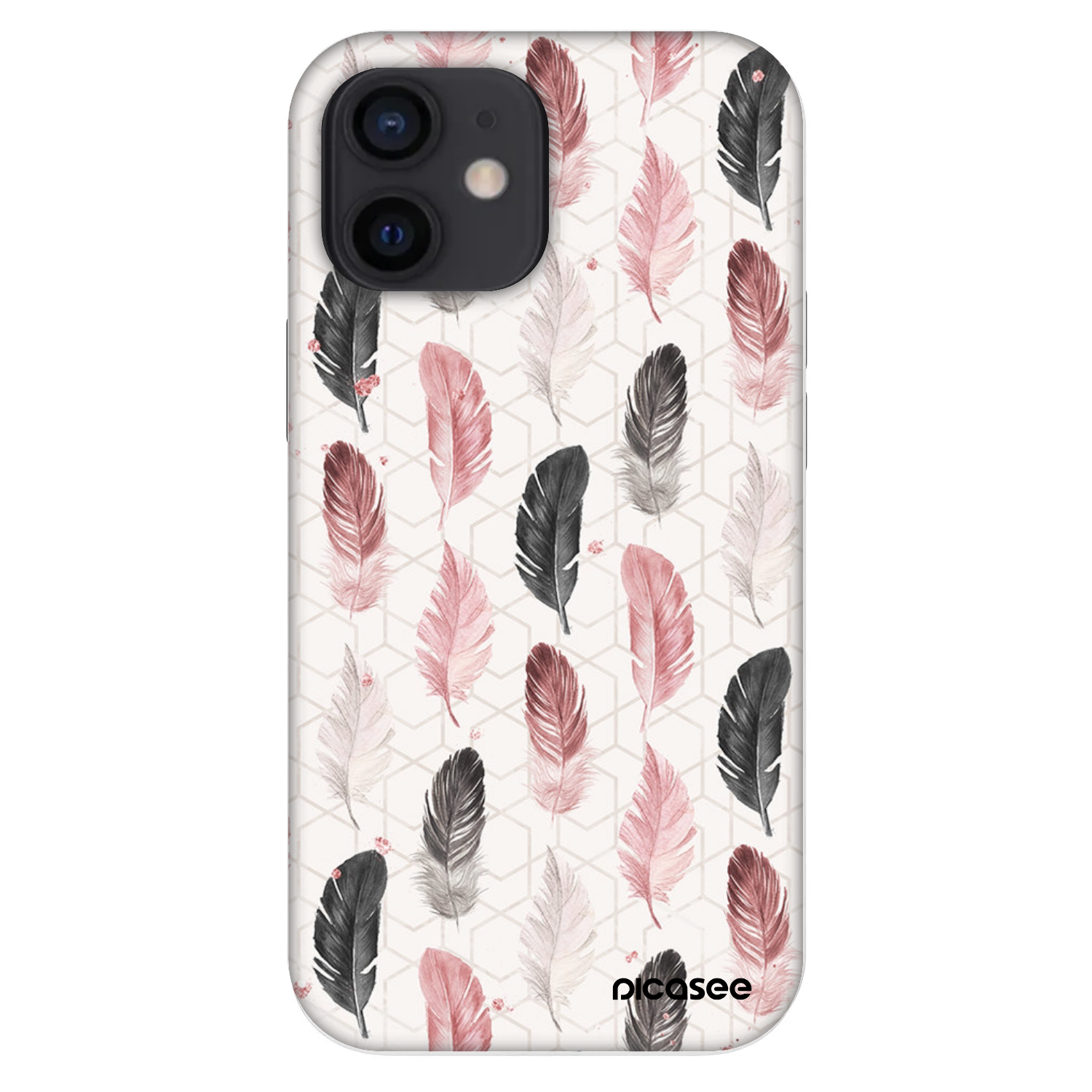 Picasee Fashion Case für Apple iPhone 12 mini - Feder 2