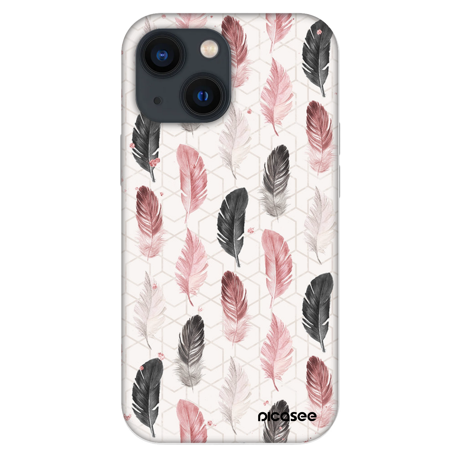 Picasee Fashion Case für Apple iPhone 13 mini - Feder 2