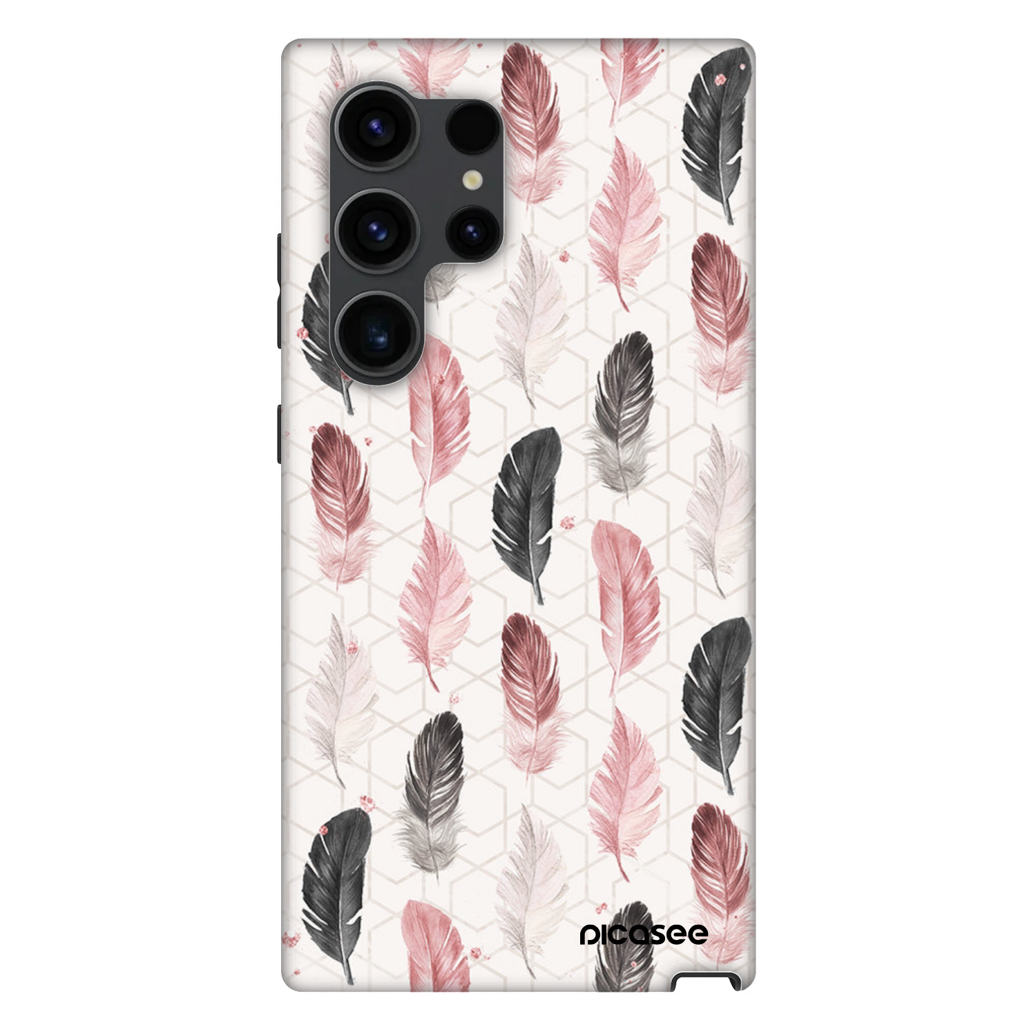 Picasee Fashion Case PowerShare pro Samsung Galaxy S24 Ultra S928B 5G - Feder 2