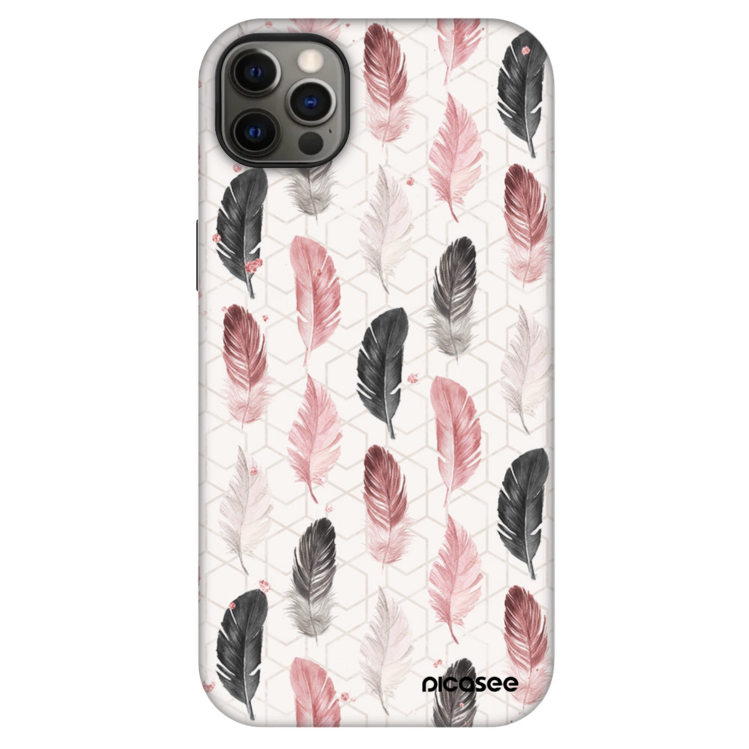 Picasee Fashion Case MagSafe für Apple iPhone 12 Pro Max - Feder 2
