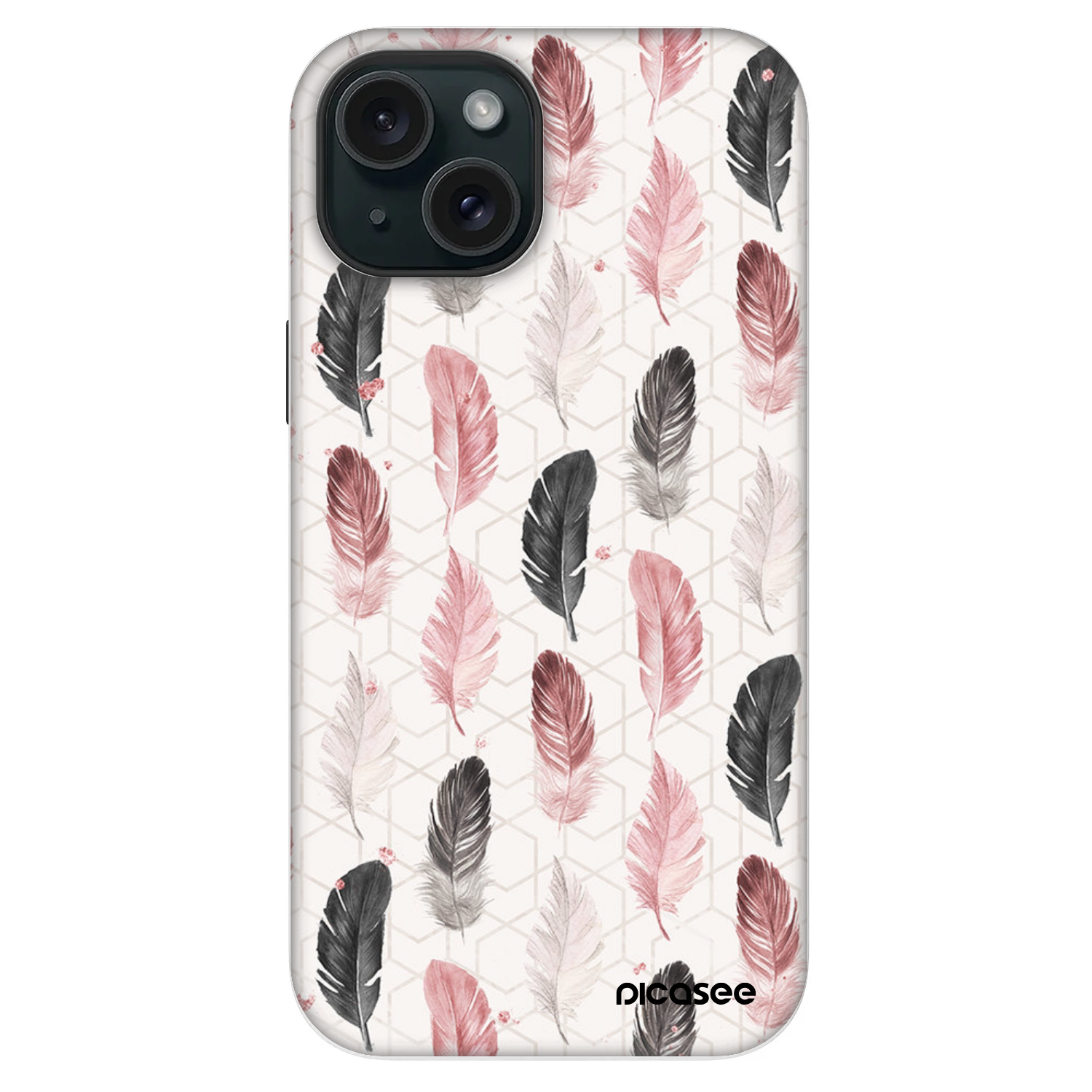 Picasee Fashion Case MagSafe für Apple iPhone 14 - Feder 2