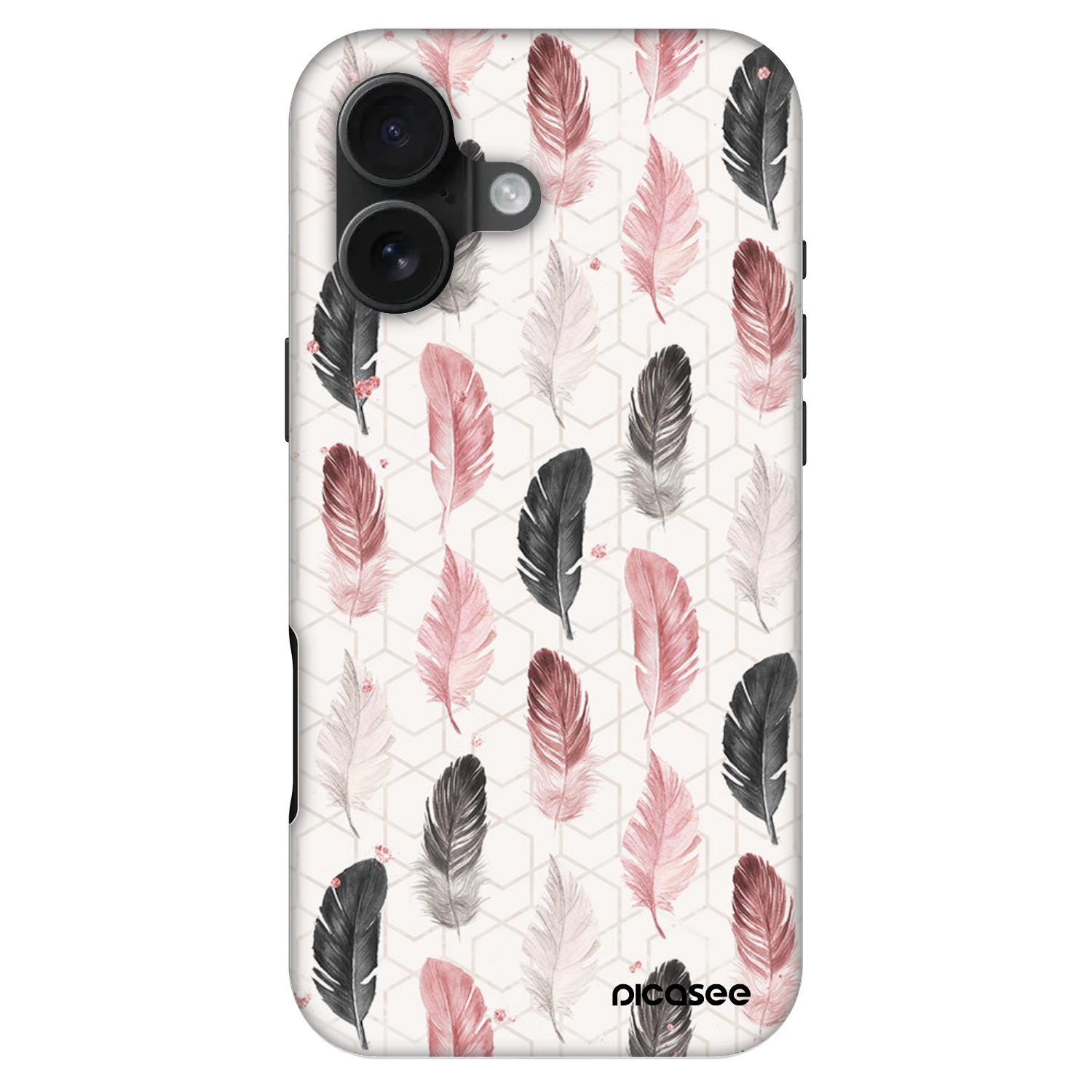 Picasee Fashion Case MagSafe für Apple iPhone 16 - Feder 2