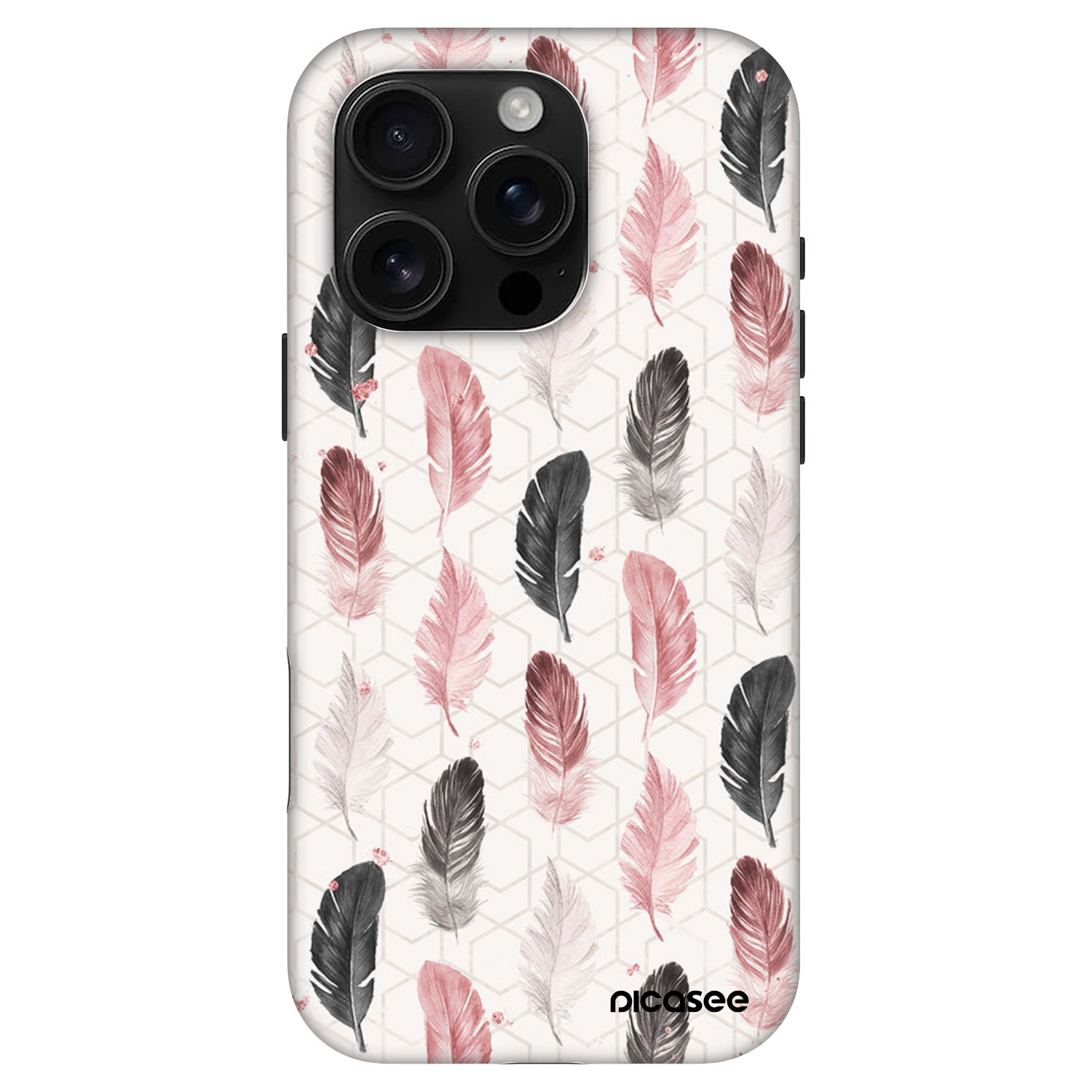 Picasee Fashion Case MagSafe für Apple iPhone 16 Pro - Feder 2