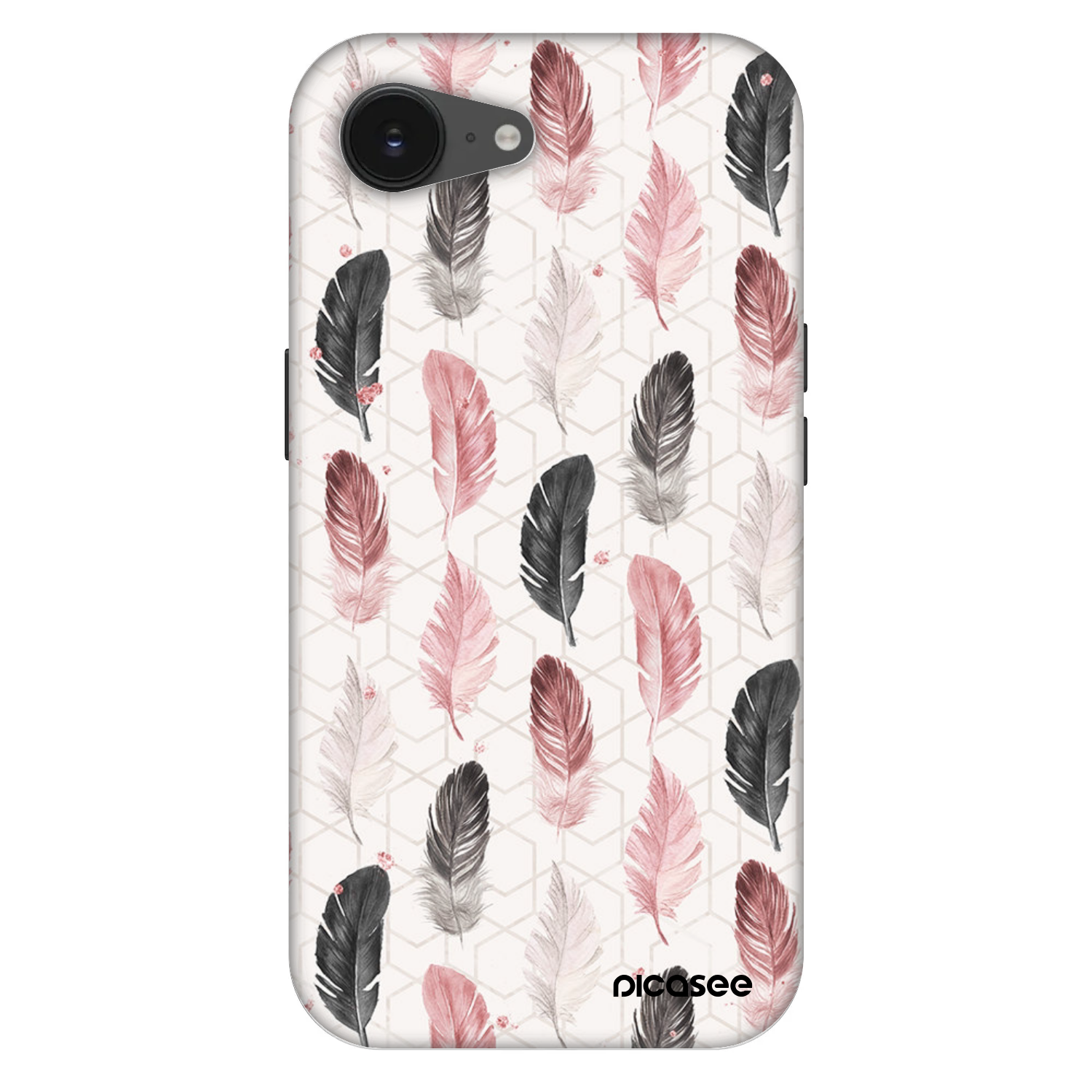 Picasee Fashion Case MagSafe für Apple iPhone 16e - Feder 2