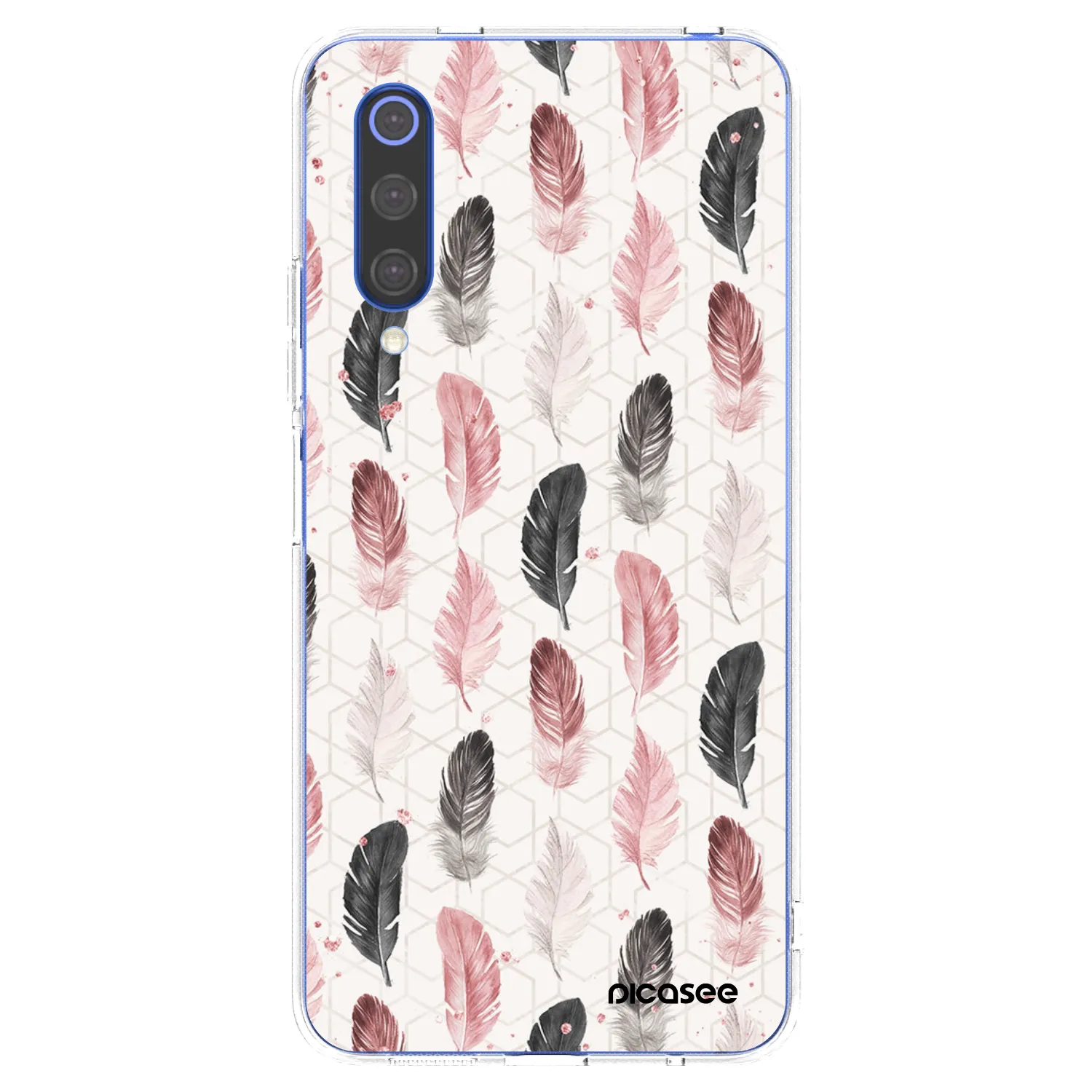 Picasee Xiaomi Mi 9 SE Hülle - Transparentes Silikon - Feder 2