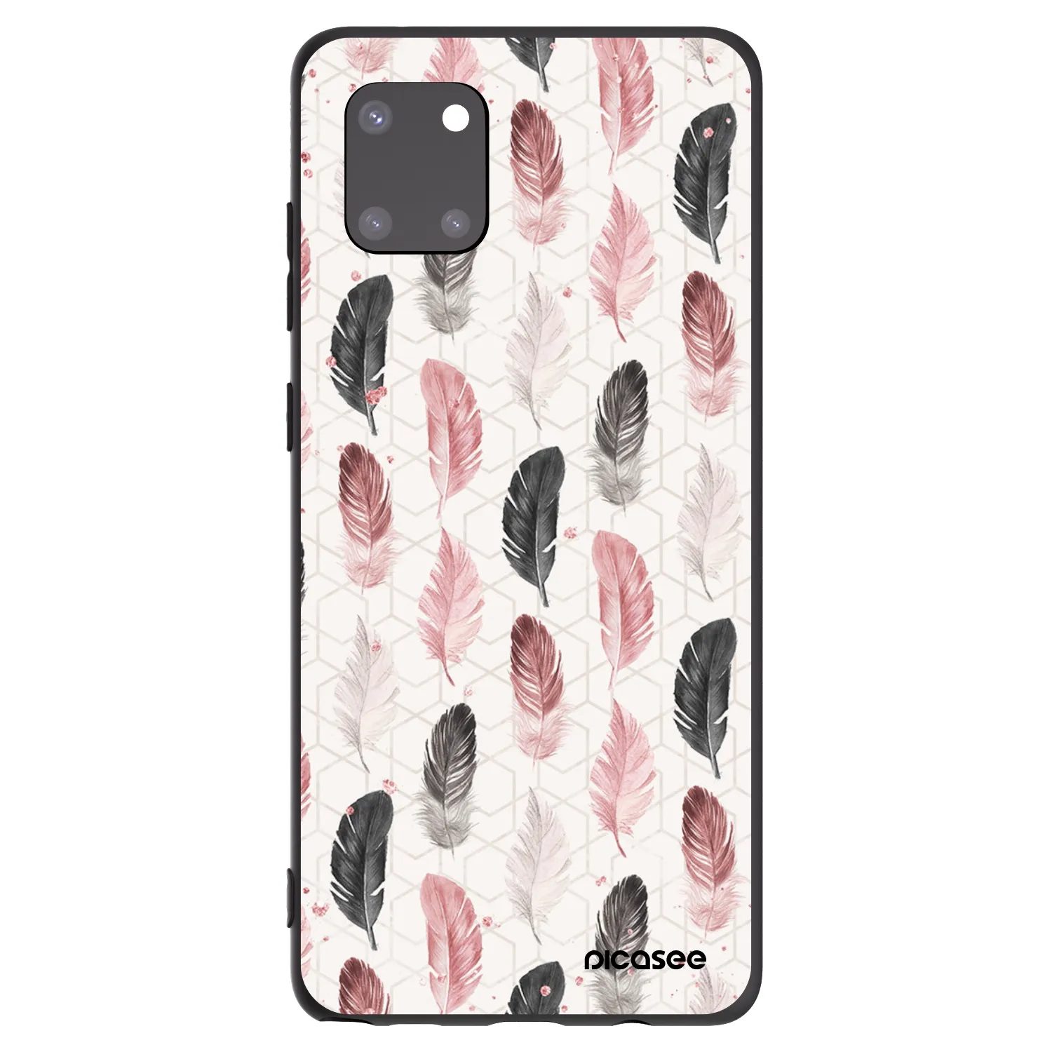 Picasee Samsung Galaxy Note 10 Lite N770F Hülle - Schwarzes Silikon - Feder 2