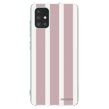 Picasee Samsung Galaxy M51 M515F Hülle - Transparentes Silikon - Velvet sun
