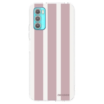 Picasee Motorola Moto G60 Hülle - Transparentes Silikon - Velvet sun