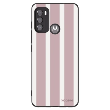 Picasee Motorola Moto G60 Hülle - Schwarzes Silikon - Velvet sun