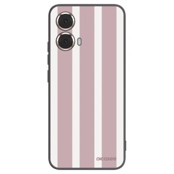 Picasee Motorola Moto G85 Hülle - Schwarzes Silikon - Velvet sun