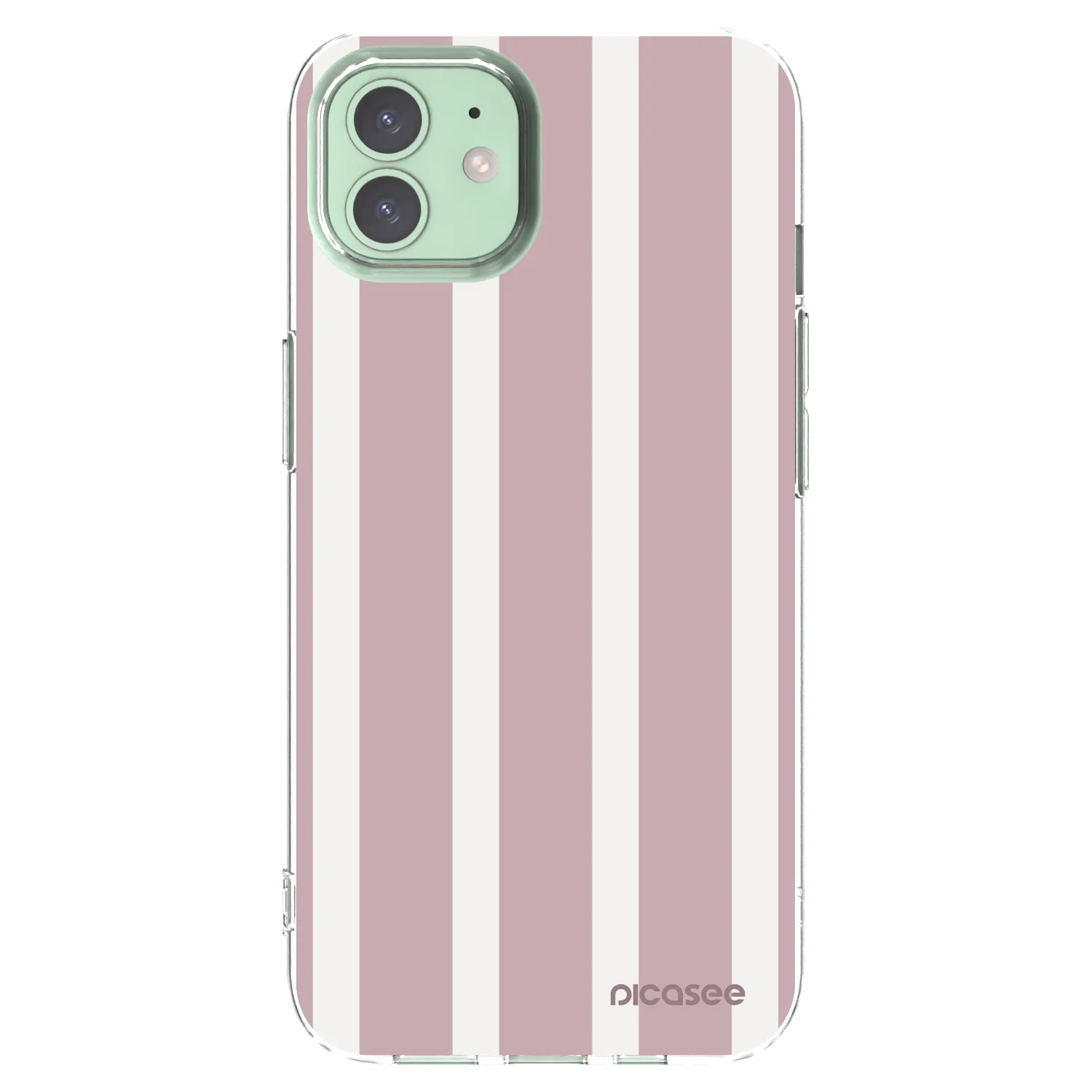 Picasee Apple iPhone 12 Hülle - Transparentes Silikon - Velvet sun