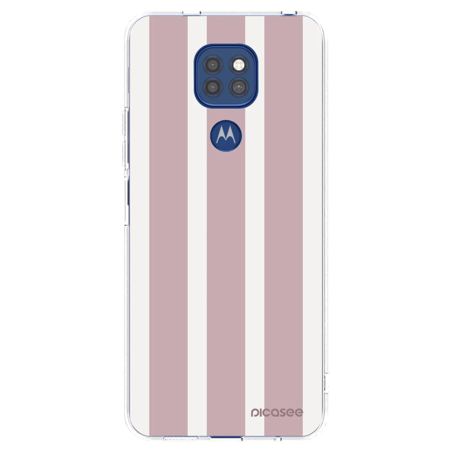 Picasee Motorola Moto G9 Play Hülle - Transparentes Silikon - Velvet sun