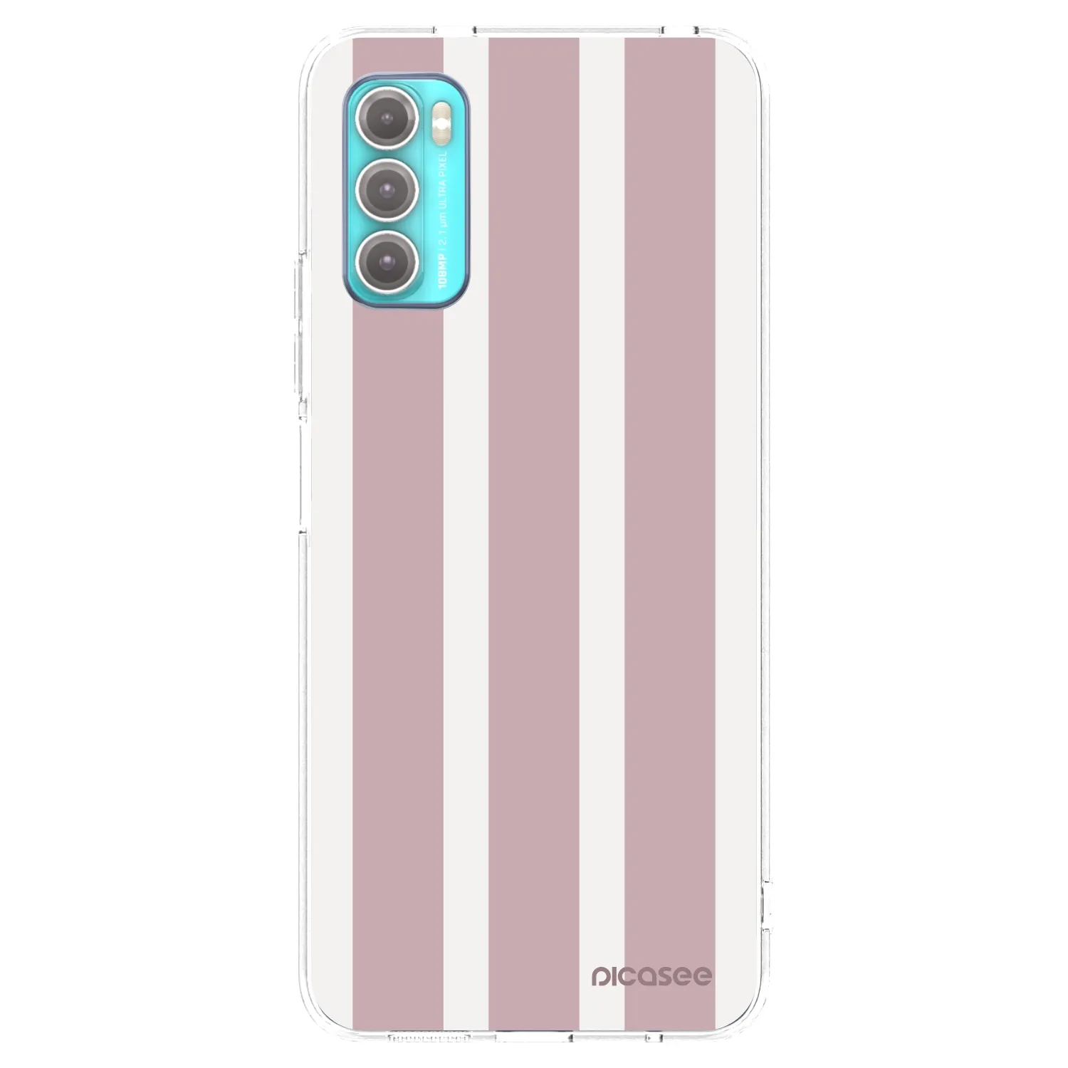Picasee Motorola Moto G60 Hülle - Transparentes Silikon - Velvet sun