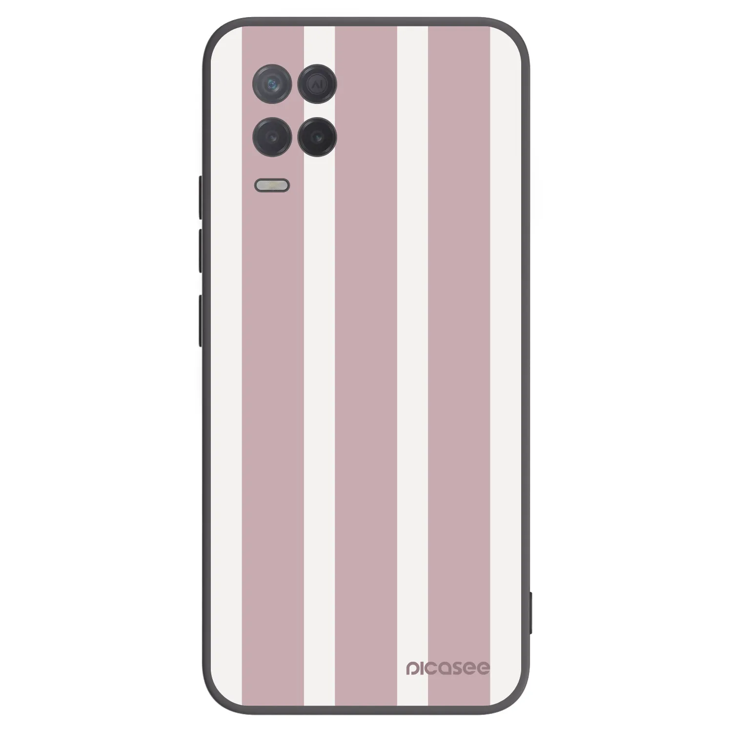 Picasee Realme 8 5G Hülle - Schwarzes Silikon - Velvet sun
