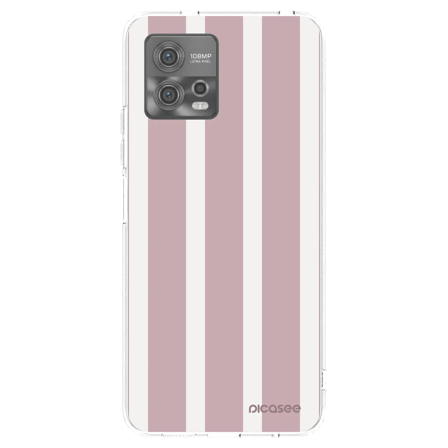 Picasee Motorola Moto G72 Hülle - Transparentes Silikon - Velvet sun