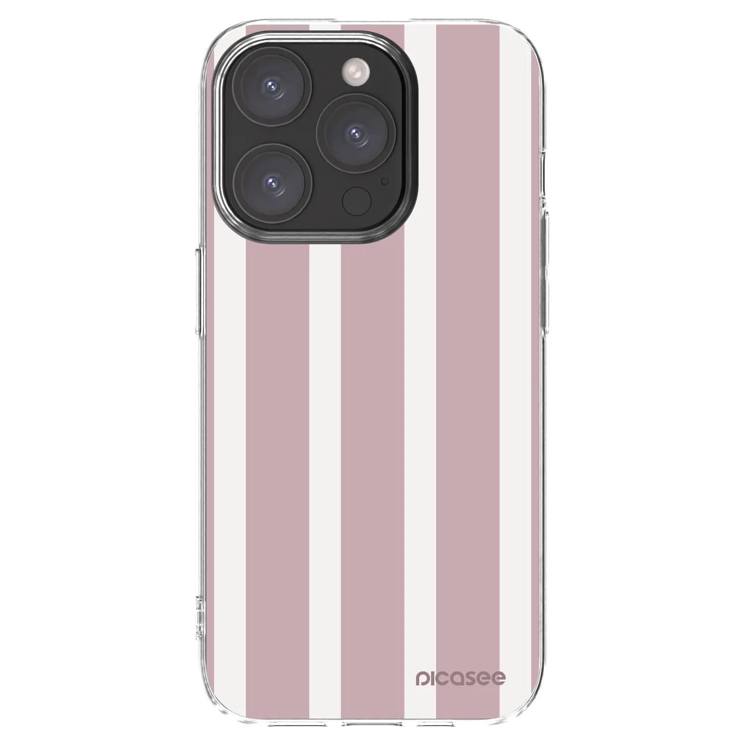 Picasee Apple iPhone 15 Pro Hülle - Transparentes Silikon - Velvet sun
