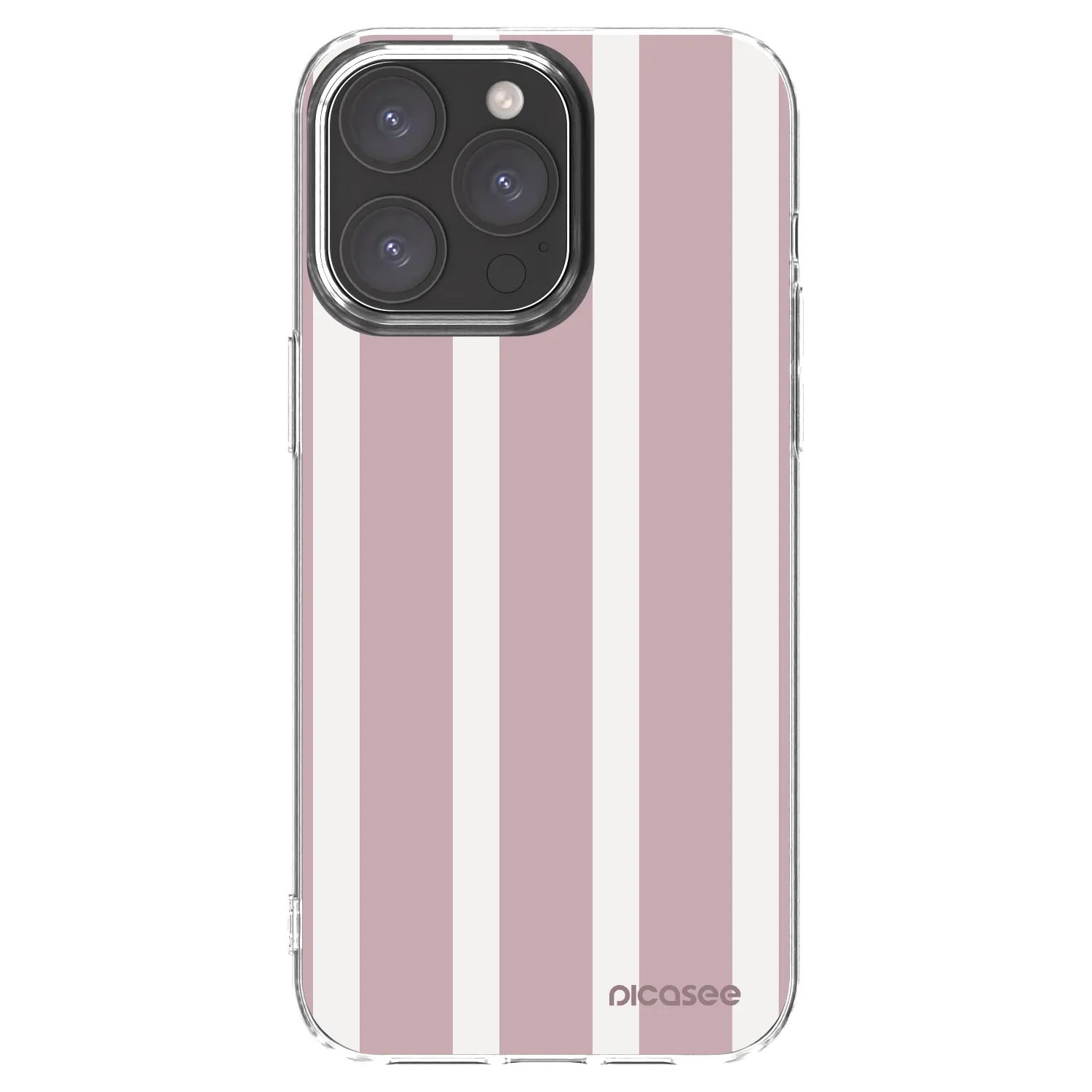 Picasee Apple iPhone 15 Pro Max Hülle - Transparentes Silikon - Velvet sun