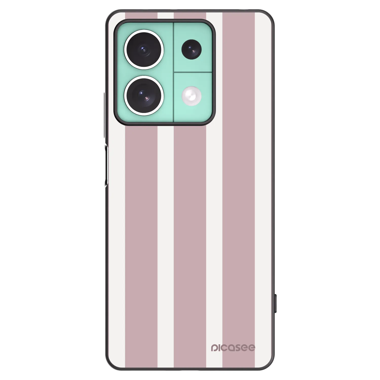Picasee Xiaomi Redmi Note 13 5G Hülle - Schwarzes Silikon - Velvet sun