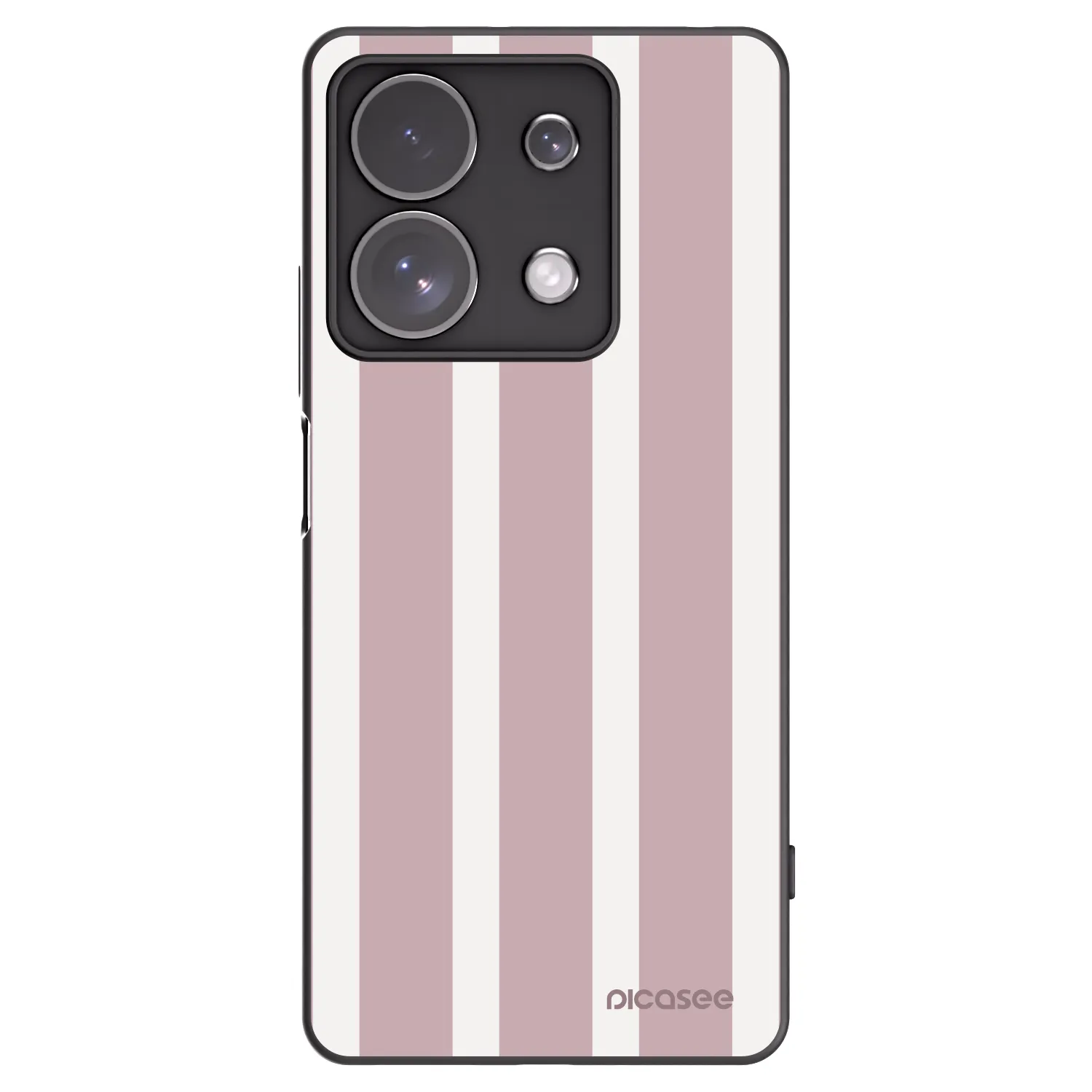 Picasee Xiaomi Redmi Note 13 Pro 4G Hülle - Schwarzes Silikon - Velvet sun