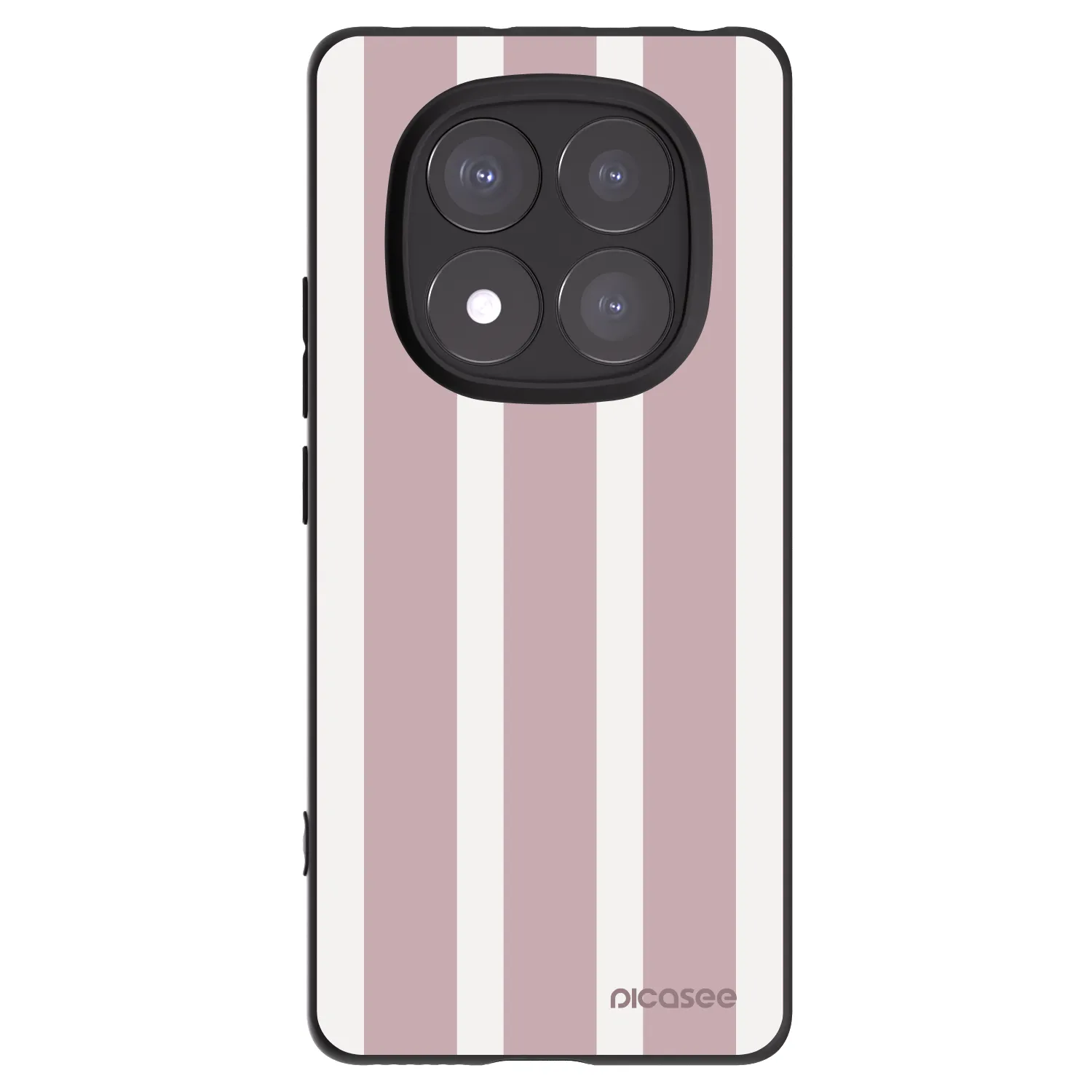 Picasee Xiaomi Redmi Note 14 Pro 5G Hülle - Schwarzes Silikon - Velvet sun