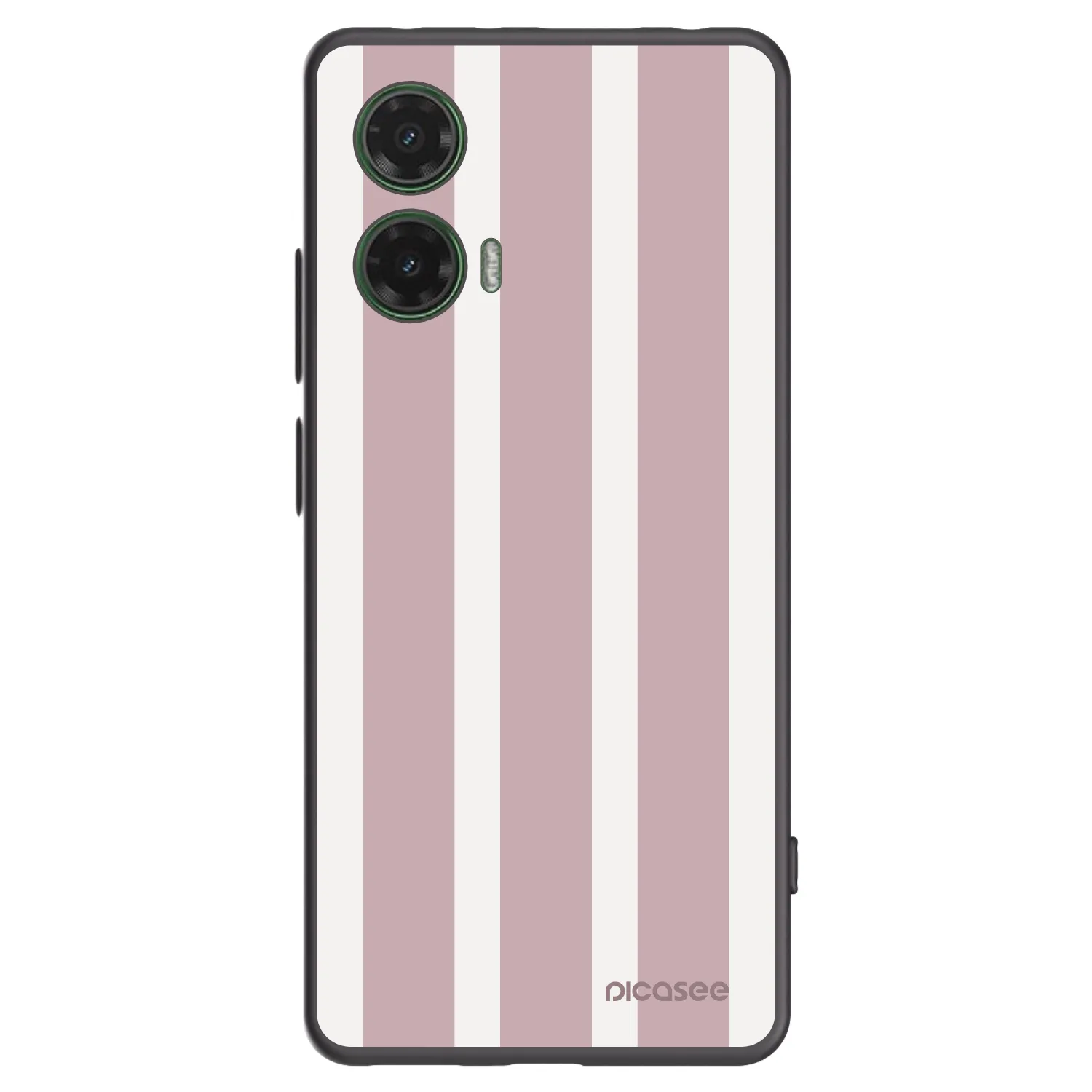 Picasee Motorola Moto G35 5G Hülle - Schwarzes Silikon - Velvet sun