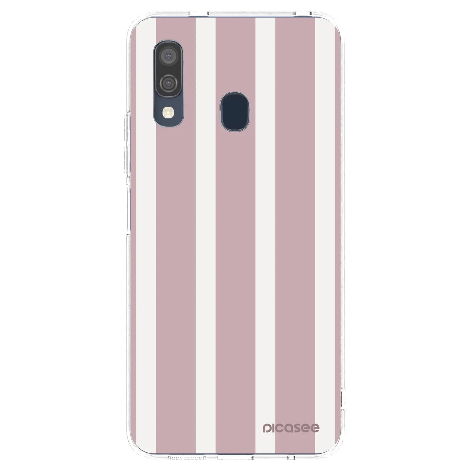 Picasee Samsung Galaxy A40 A405F Hülle - Transparentes Silikon - Velvet sun