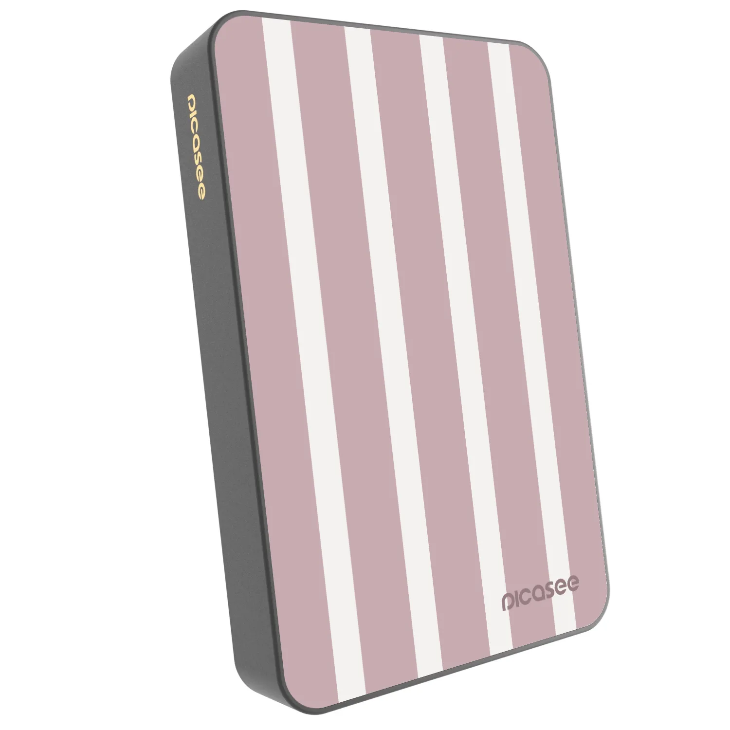 Picasee Powerbank mit MagSafe 10 000 mAh Grau - Velvet sun