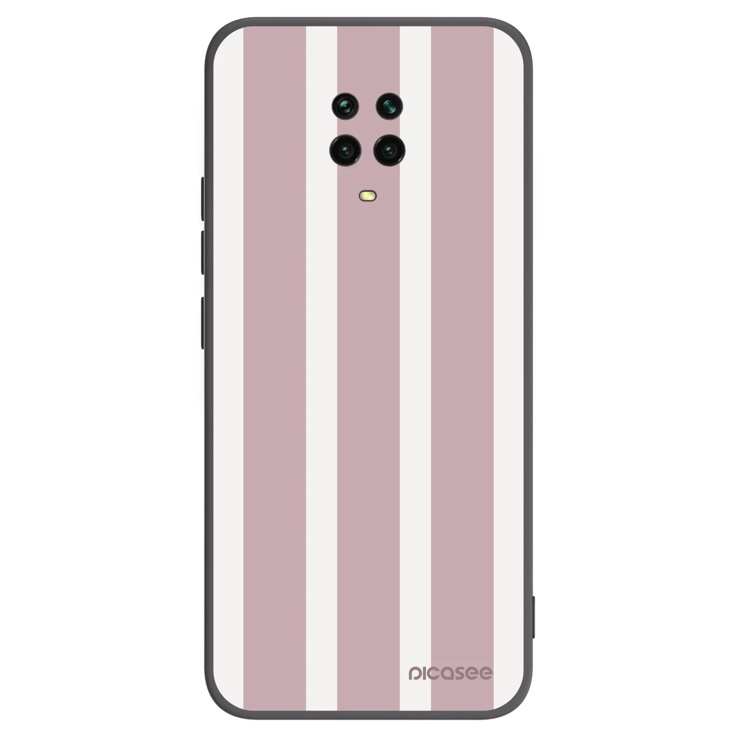 Picasee Xiaomi Redmi Note 9 Pro Hülle - Schwarzes Silikon - Velvet sun