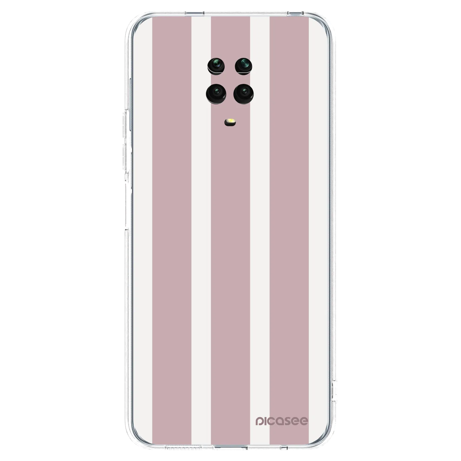 Picasee Xiaomi Redmi Note 9S Hülle - Transparentes Silikon - Velvet sun
