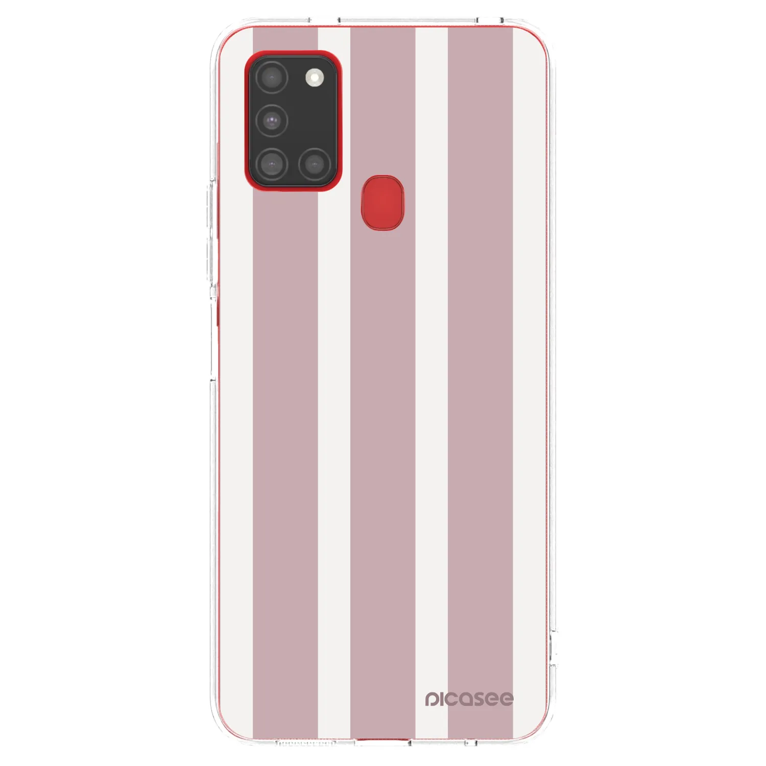Picasee Samsung Galaxy A21s Hülle - Transparentes Silikon - Velvet sun