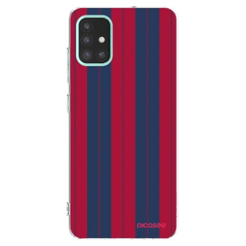 Picasee Samsung Galaxy M31s Hülle - Transparentes Silikon - Yacht club