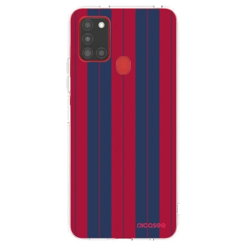 Picasee Samsung Galaxy A21s Hülle - Transparentes Silikon - Yacht club