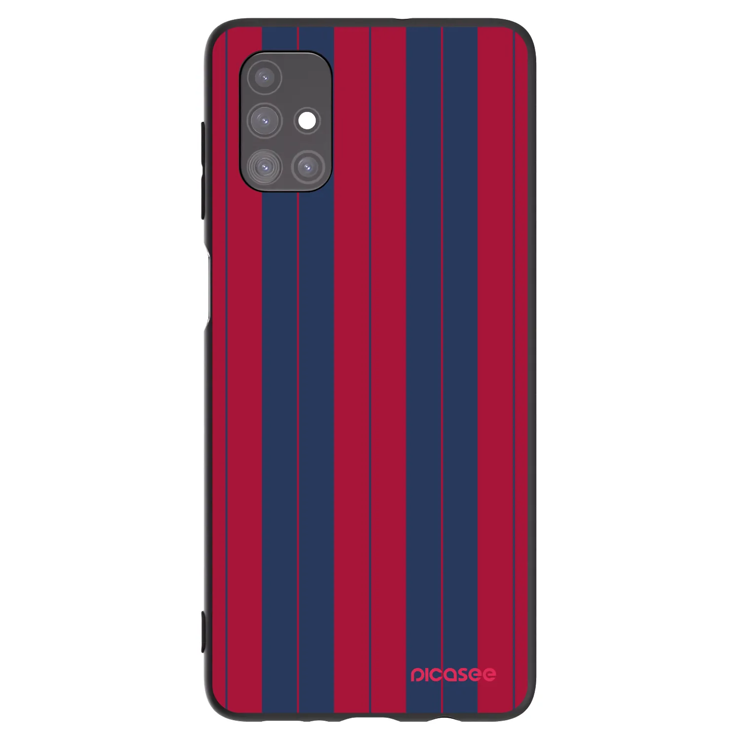Picasee Samsung Galaxy M51 M515F Hülle - Schwarzes Silikon - Yacht club