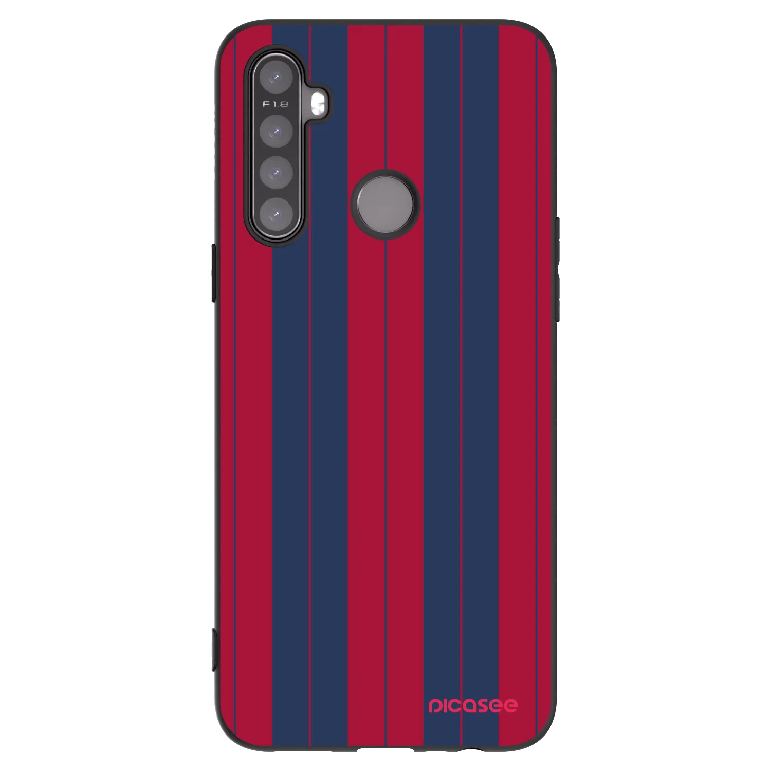 Picasee Realme 5 Hülle - Schwarzes Silikon - Yacht club