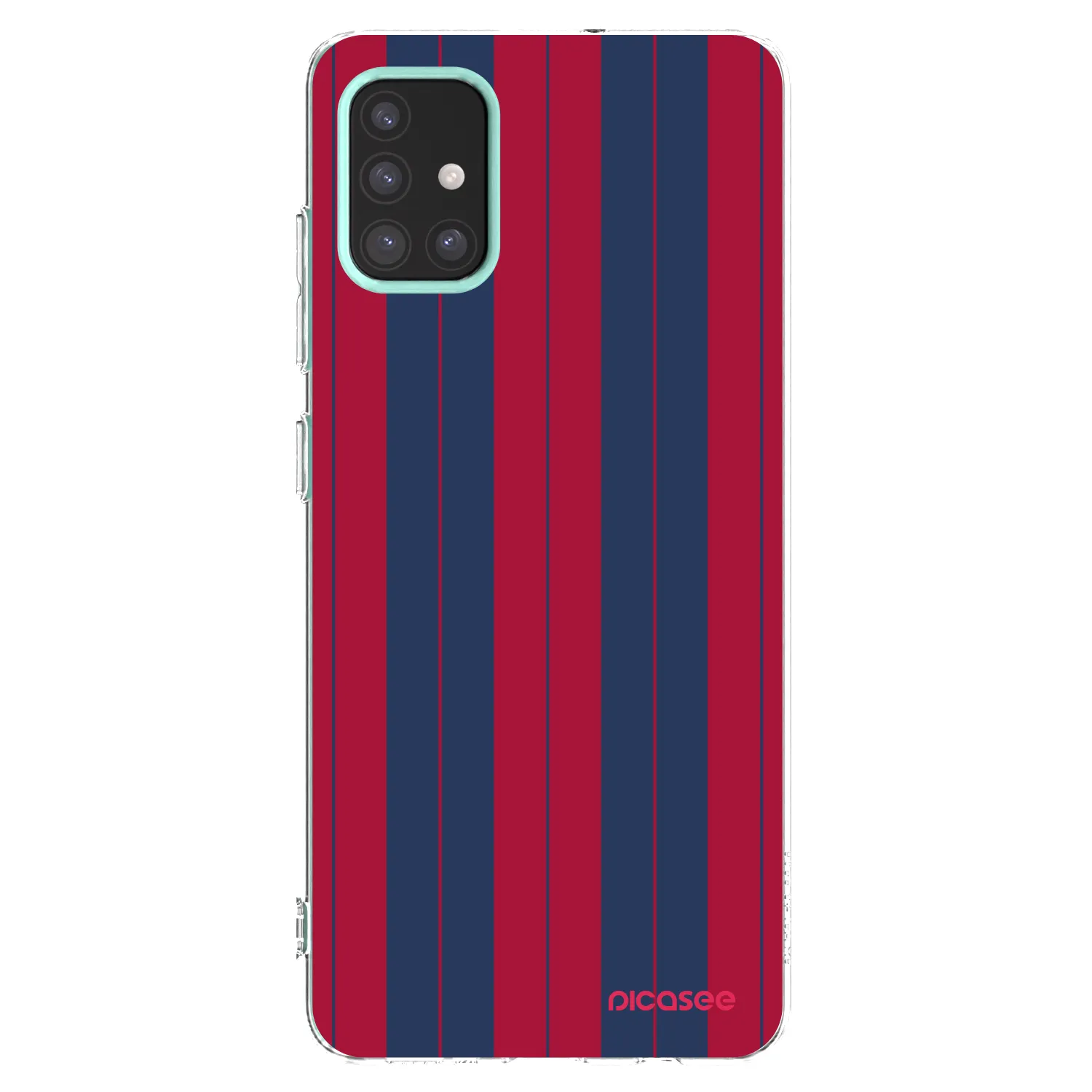 Picasee Samsung Galaxy M31s Hülle - Transparentes Silikon - Yacht club