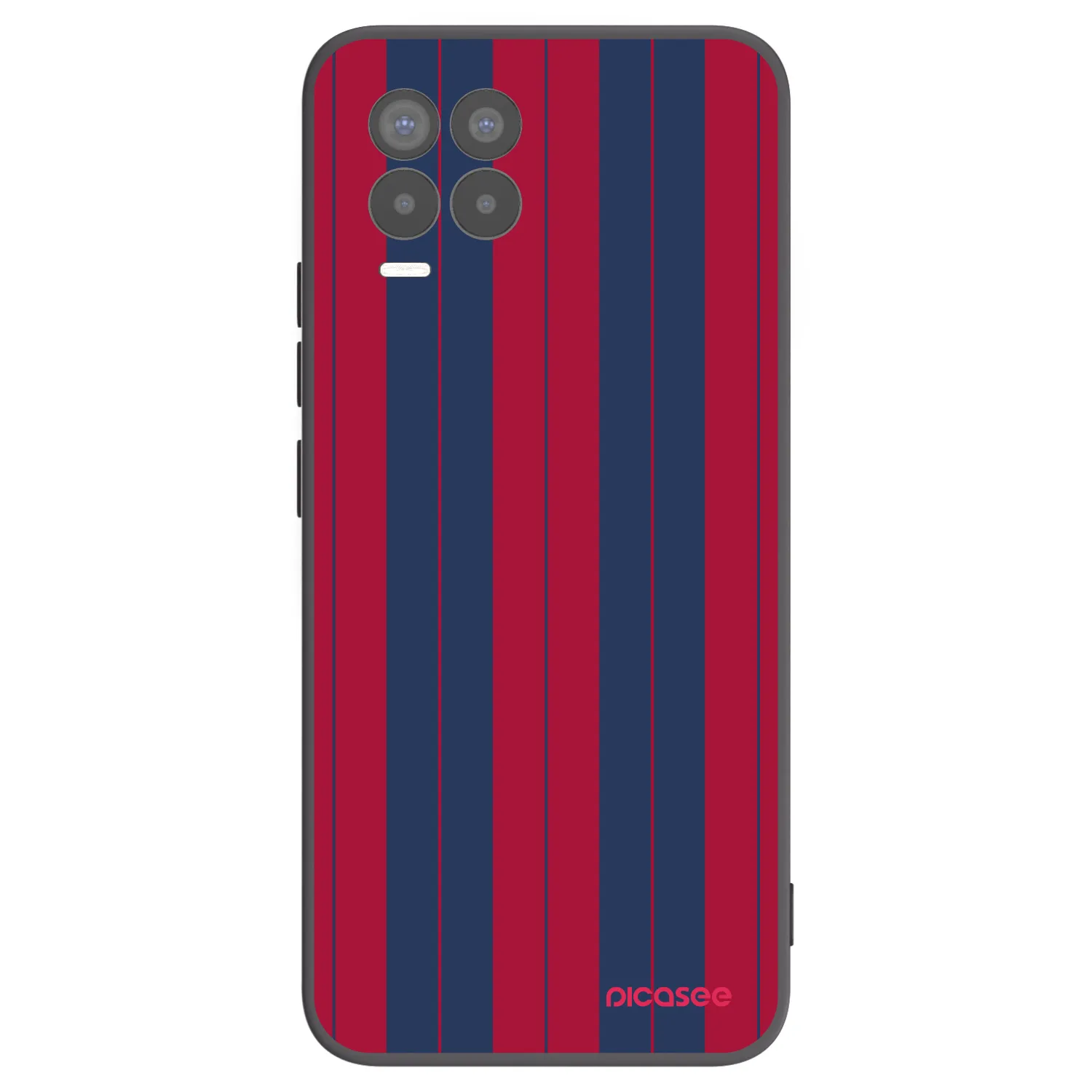 Picasee Realme 8 4G Hülle - Schwarzes Silikon - Yacht club