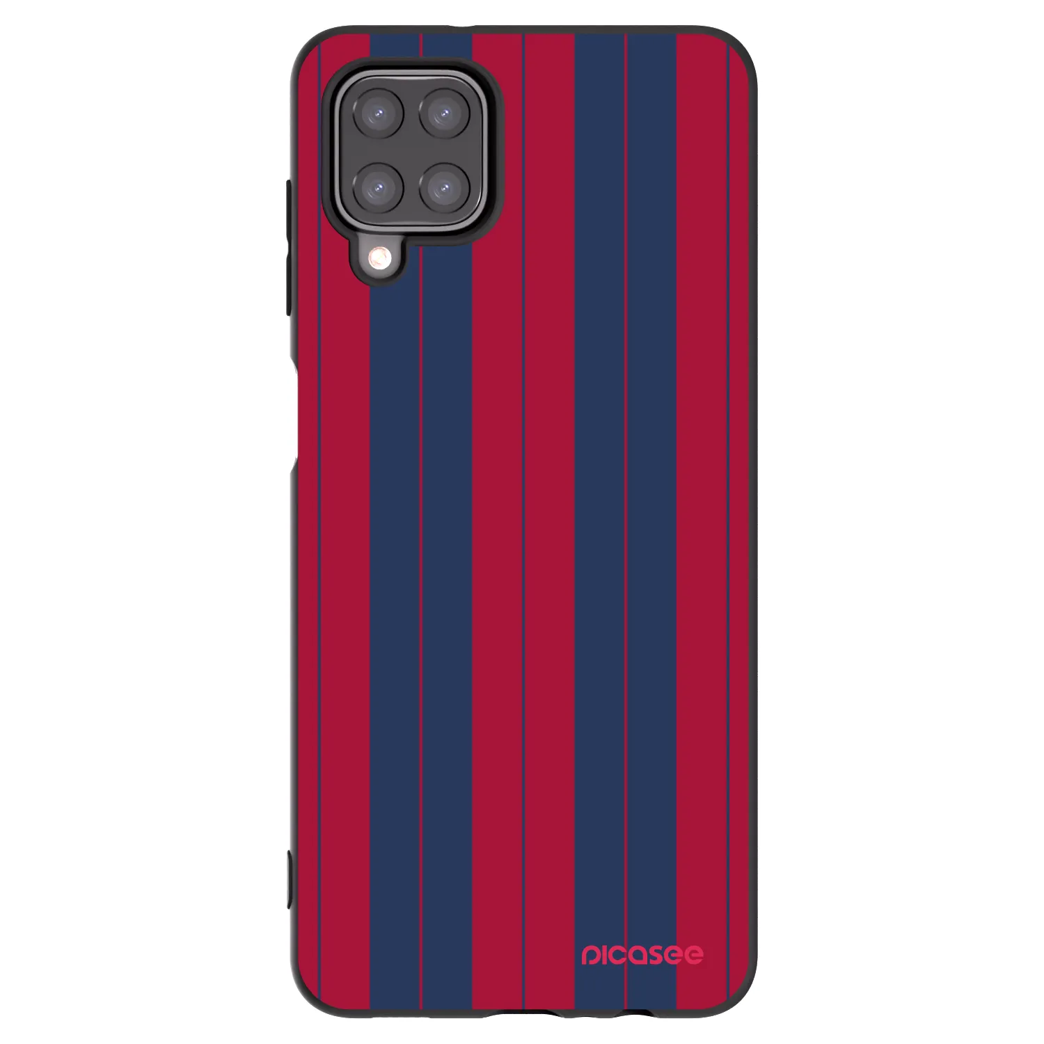 Picasee Samsung Galaxy M12 M127F Hülle - Schwarzes Silikon - Yacht club