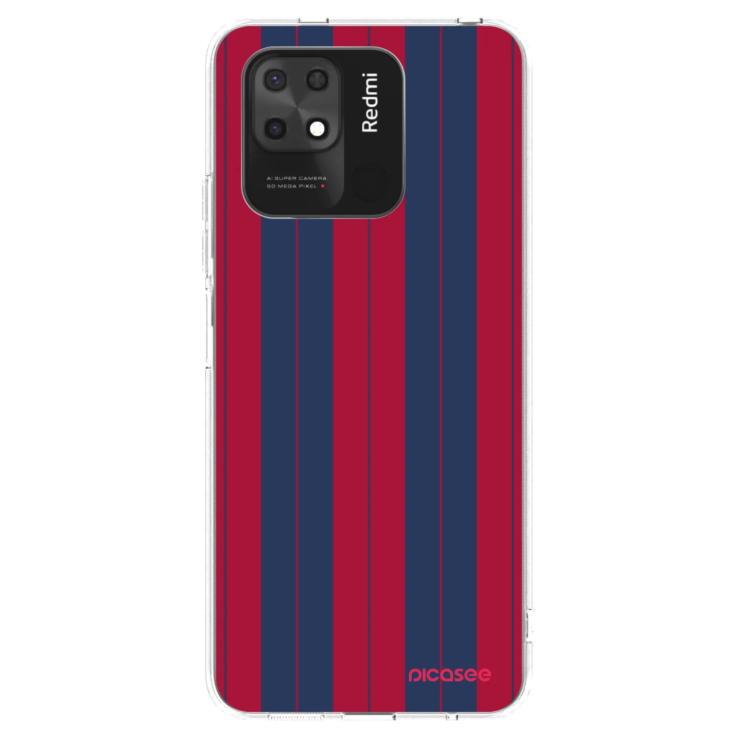 Picasee Xiaomi Redmi 10C Hülle - Transparentes Silikon - Yacht club