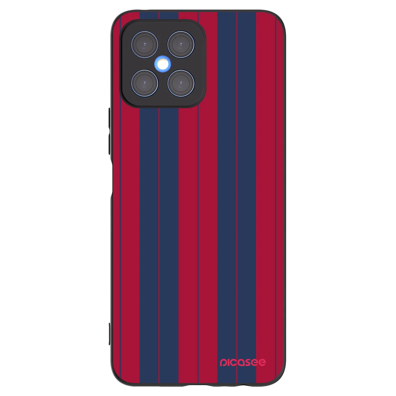 Picasee Honor X8 4G Hülle - Schwarzes Silikon - Yacht club